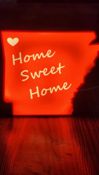 State of Arkansas Lightbox
