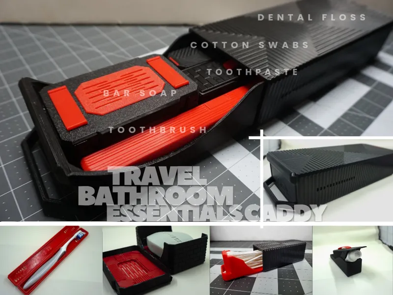 Travel Bathroom Essentials Caddy