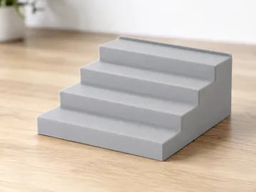 Estante o repisa: Parametric Tiered Display Shelf | Customizable — vista de referencia 3