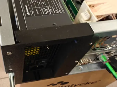Supermicro SC833/SC933 3U chassis SFX PSU mount 