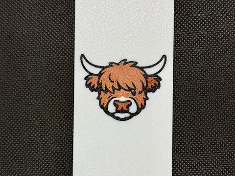 Bath & Body Works Face Plate - Highland Cow