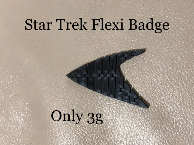 Star Trek Flexi Badge 