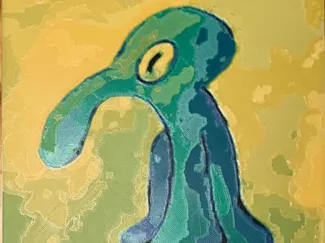 Bold and Brash Painting from SpongeBob