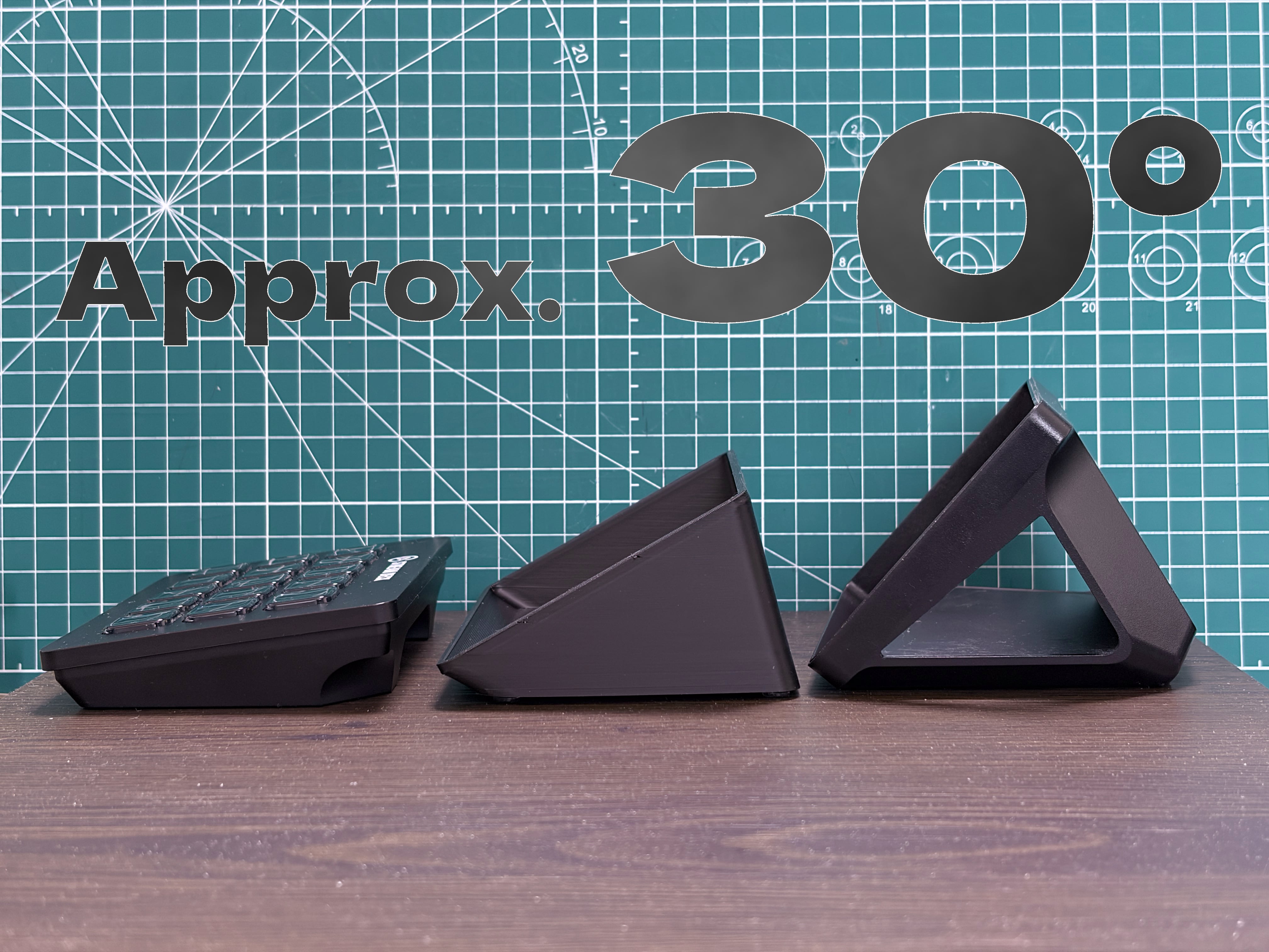 Miniatura 3 do modelo 3D Stream Deck Snap-Fit Angle Stand (3 Angles)