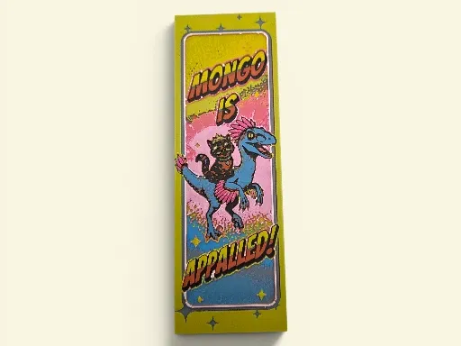 Mongo is Appalled 50mm by 150mm Bookmark