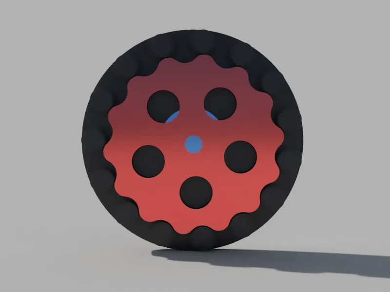 Cycloidal drive simply model