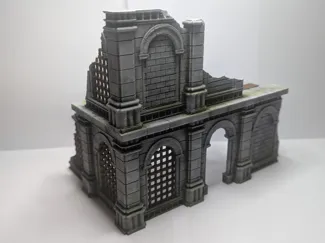 Two Storey Corner Pieces - Fantasy Ruins