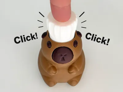 Capybara Chef Hat Clicker