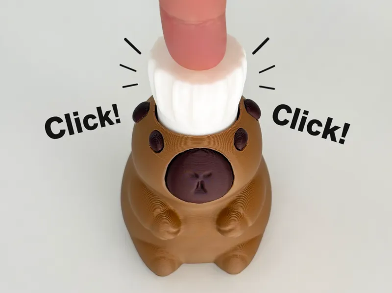 Capybara Toque de Chef Clicker