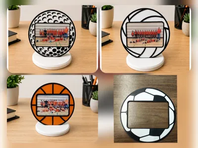 Sports Trophy Photo Frame & Team Gift