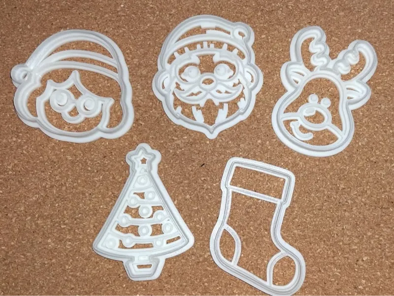 SET COMPLETO DE CORTADORES NAVIDEÑOS 