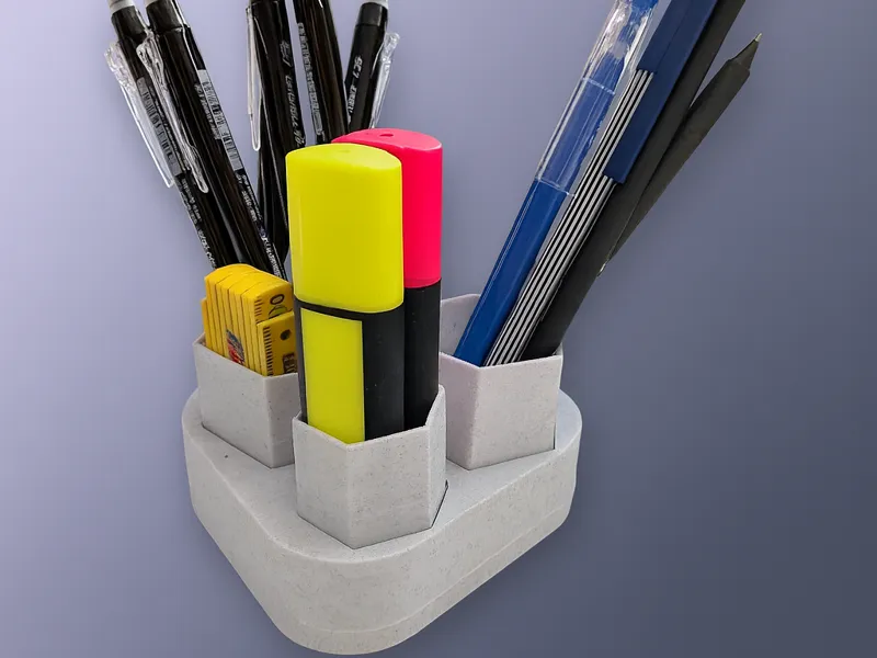 Hexagonal Desk Organizer