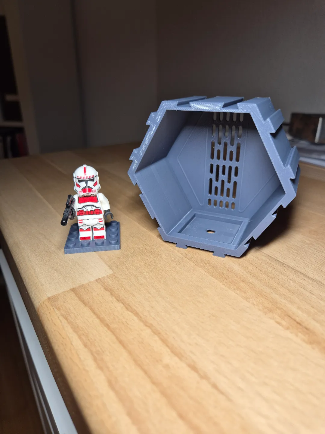 Star Wars NotLego Klemmbaustein Wall Mount view 2