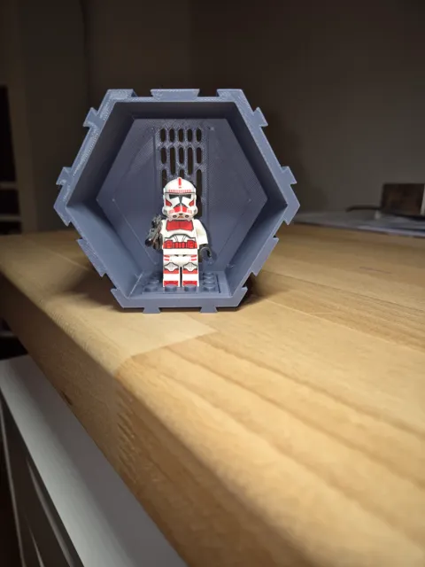 Star Wars NotLego Klemmbaustein Wall Mount view 3