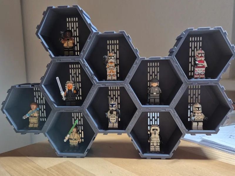Star Wars  NotLego Klemmbaustein Wall Mount