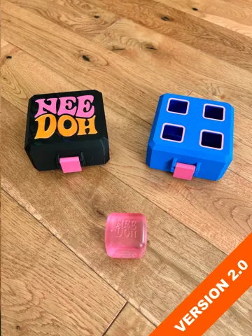 Caja o estuche: NeeDoh Nice Ice Baby 4-pack Case - Version 2.0 — vista de referencia 2