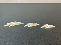 x3 sizes - 0.2mm layer, 2 walls, 15% infill