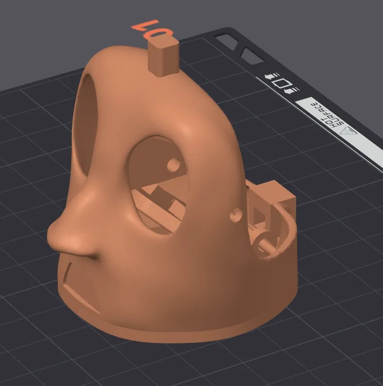 Miniatura 2 do modelo 3D 举起手来！之乌龟杯垫全文件！ 拆件免ams多色版本！