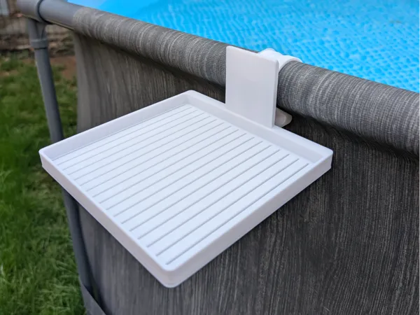 Support téléphone / boisson pour piscine tubulaire