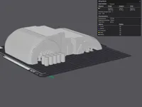 0.2mm layer, 2 walls, 8% infill HIP