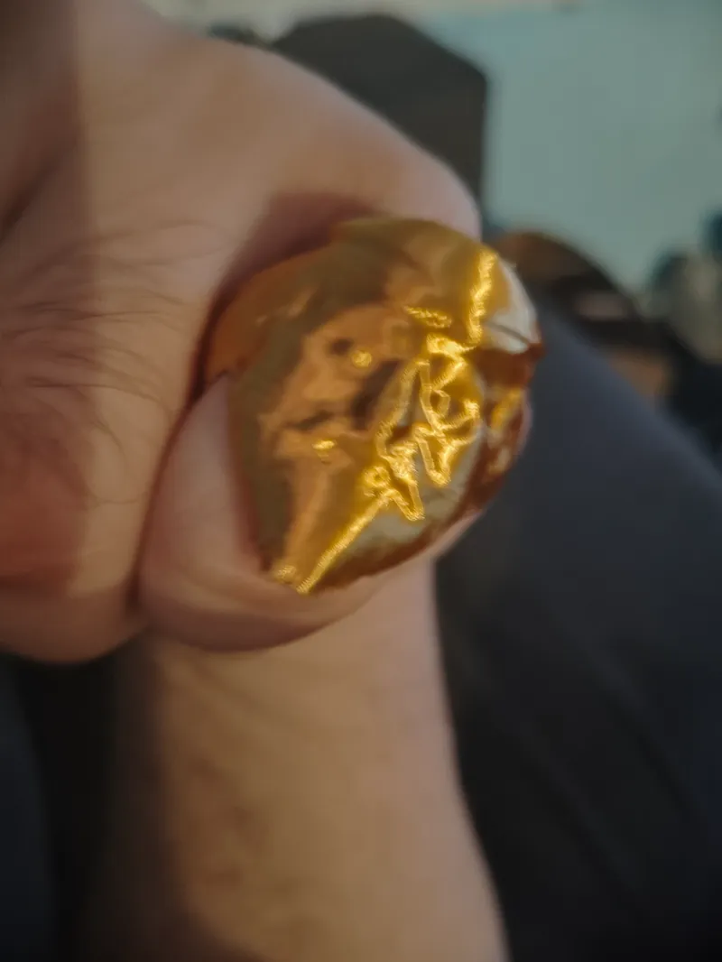Bearded Face Ring