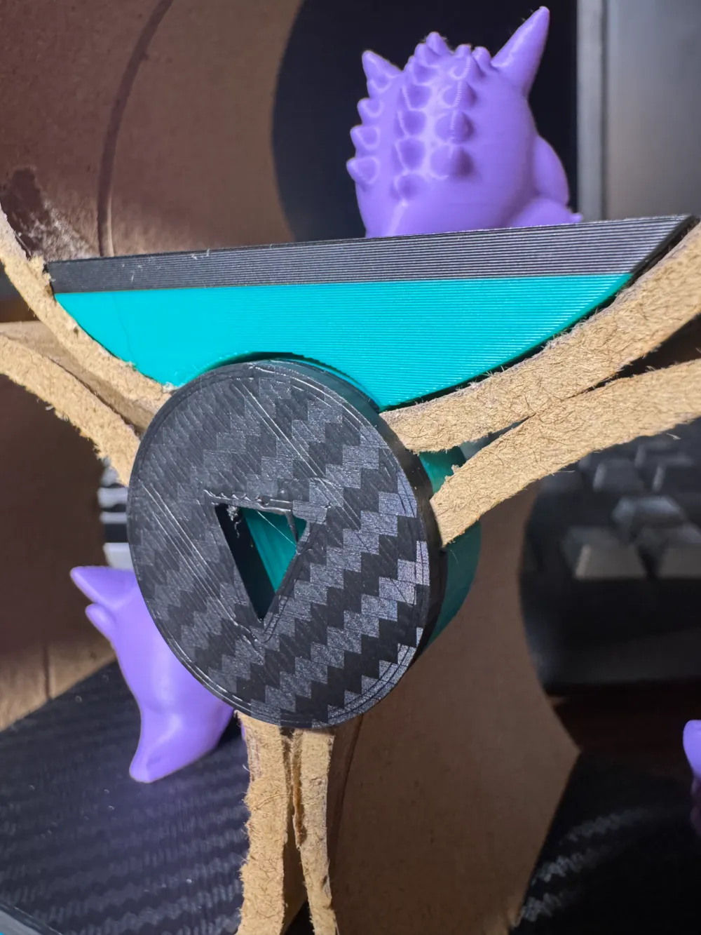 Modular Cardboard Spool Shelf by CannonCreations - MakerWorld