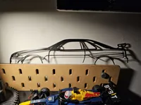 Décoration murale Nissan Skyline R34 GTR — photo 3