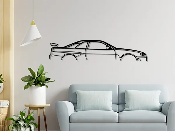 Décoration murale Nissan Skyline R34 GTR