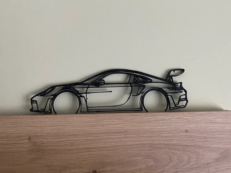 Porsche GT3 RS Wall Art