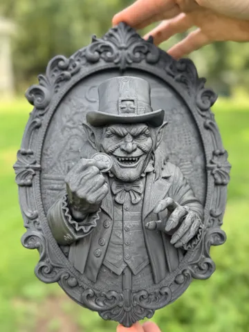 Marco decorativo: Leprechaun in Victorian Frame — vista de referencia 2