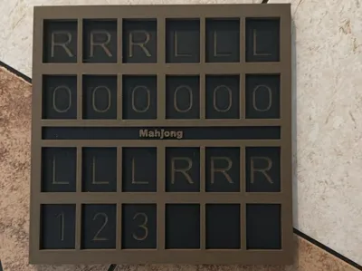 Mahjong board