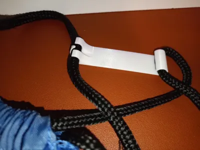 Rope bag clip / Rope bag clip