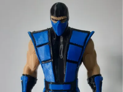 SubZero mortal Kombat a color 