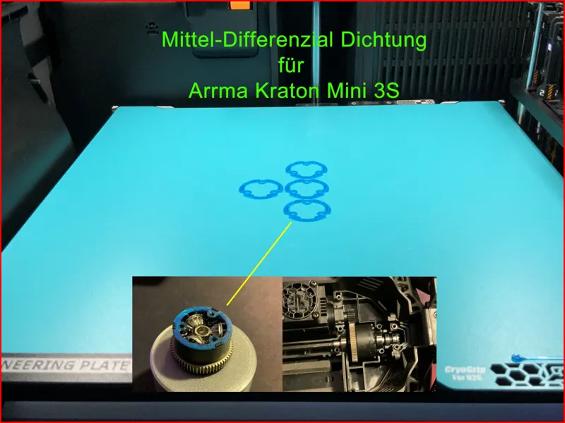 RC Arrma Kraton Mini 3S Bashing Dichtungsring
