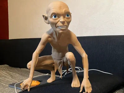 Gollum THE LORD OF THE RINGS APPROX. 32cm 