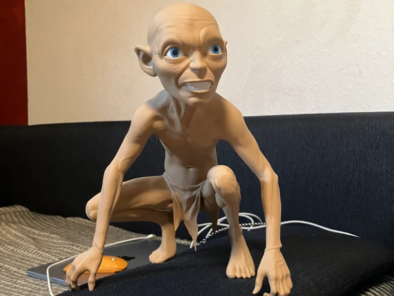 Gollum DER HERR DER RINGE CA. 32cm 