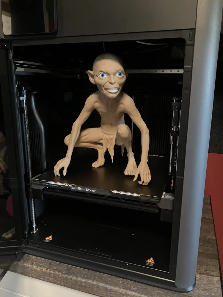 Gollum THE LORD OF THE RINGS APPROX. 32cm - Free 3D Print Model ...