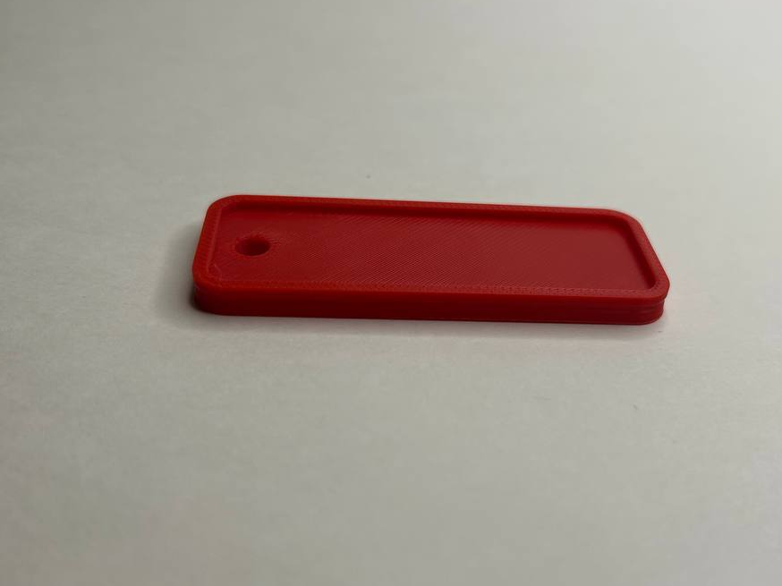 Keychain with your own text 3D model