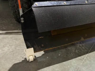 kubota sxs snowblade roller