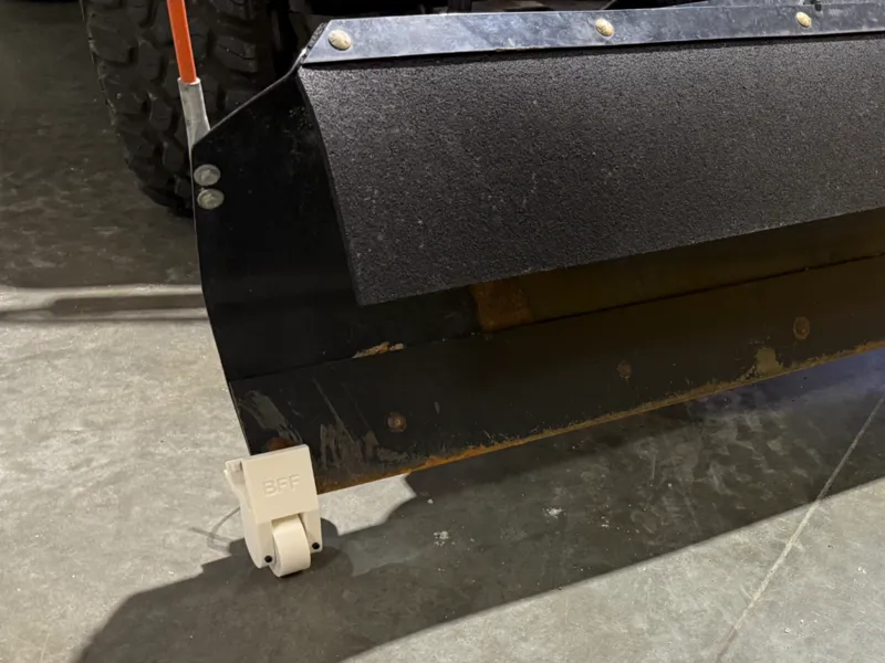 kubota sxs snowblade roller