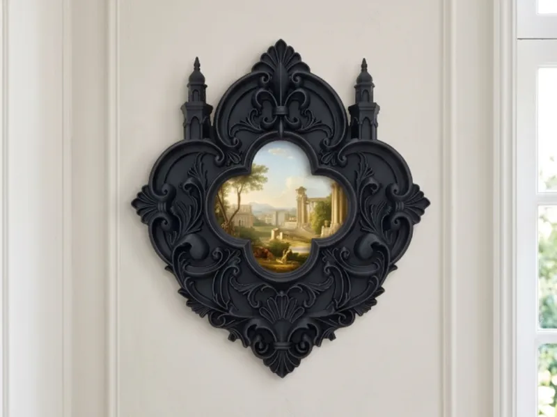 Baroque Gothic Cathedral Spire Frame