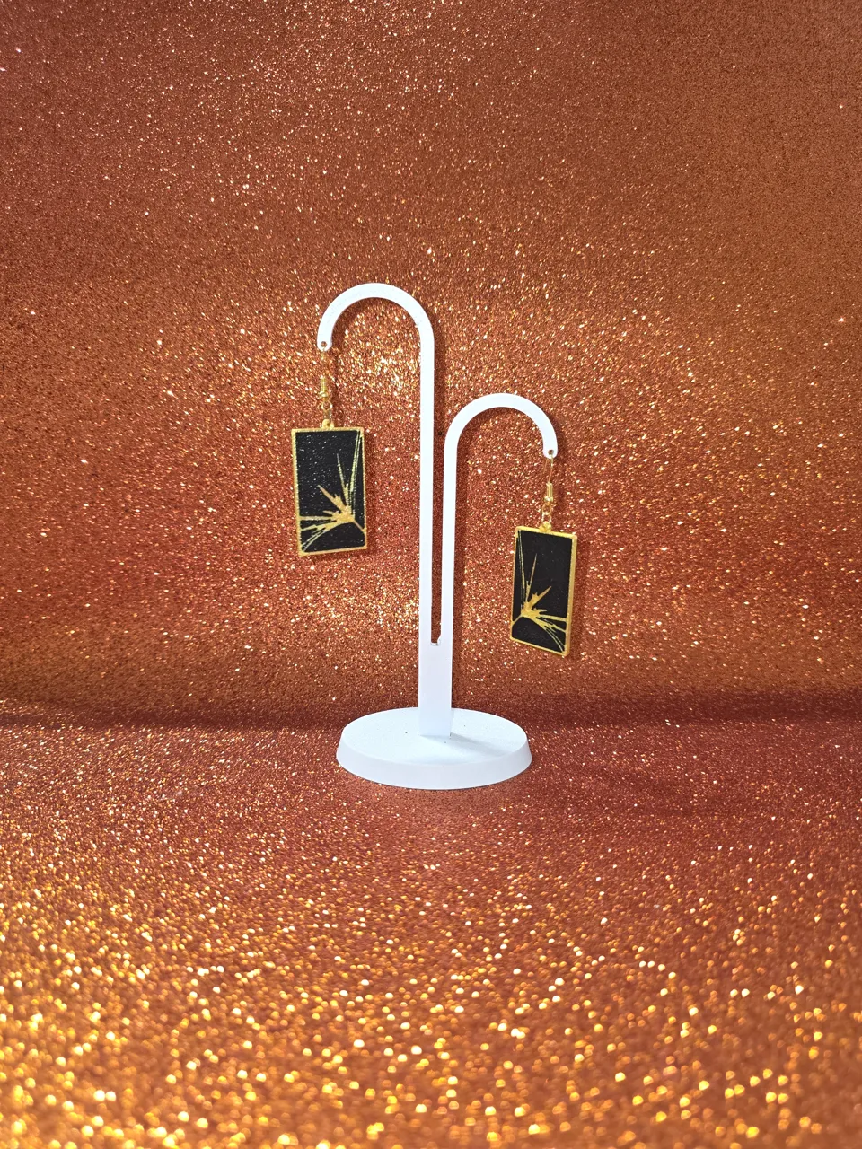 Wheat swell earrings view 3