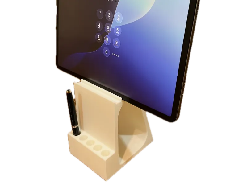 タブレットとペンスタンド