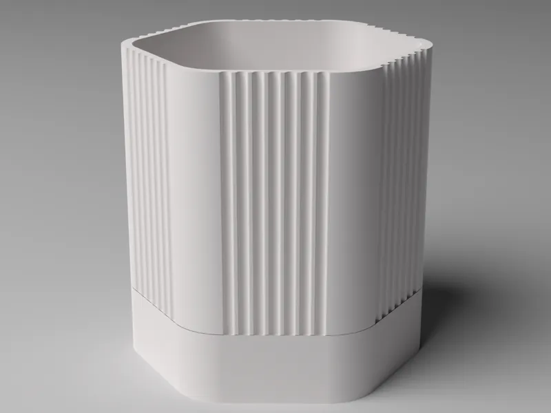Pentagon Shaped Planter