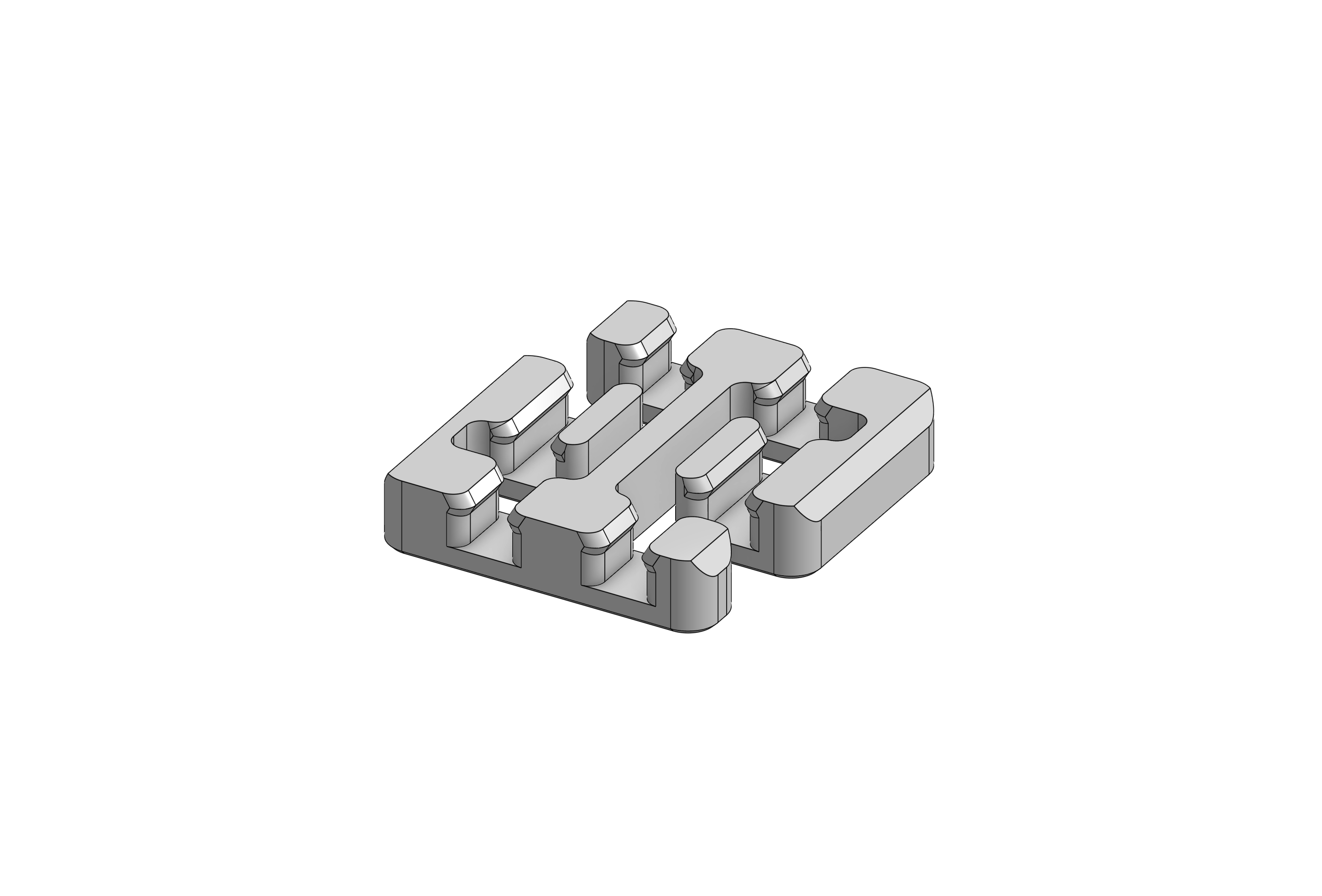 Miniatura 1 do modelo 3D 仅需2g超快打印的耗材夹
