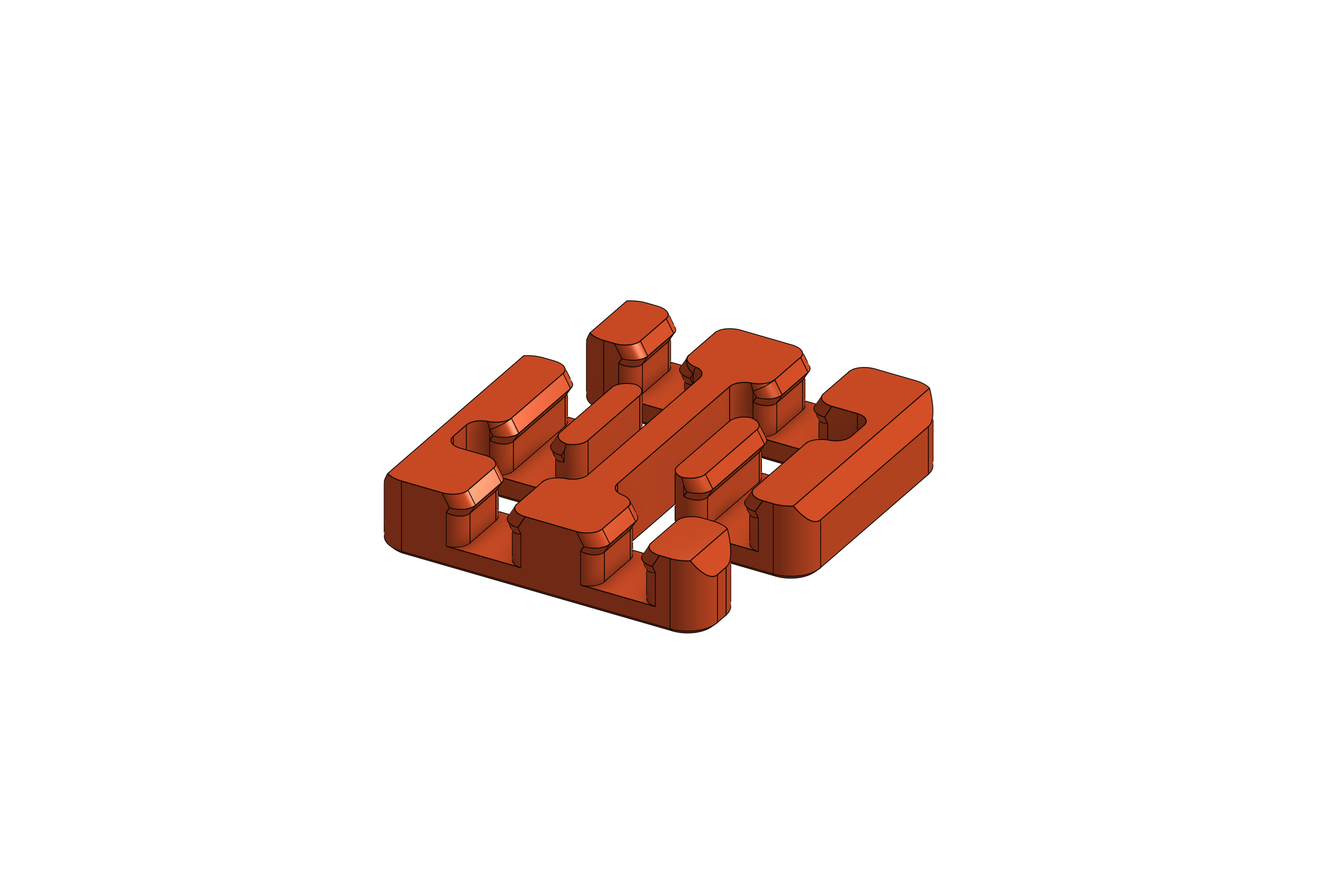 Miniatura 4 do modelo 3D 仅需2g超快打印的耗材夹