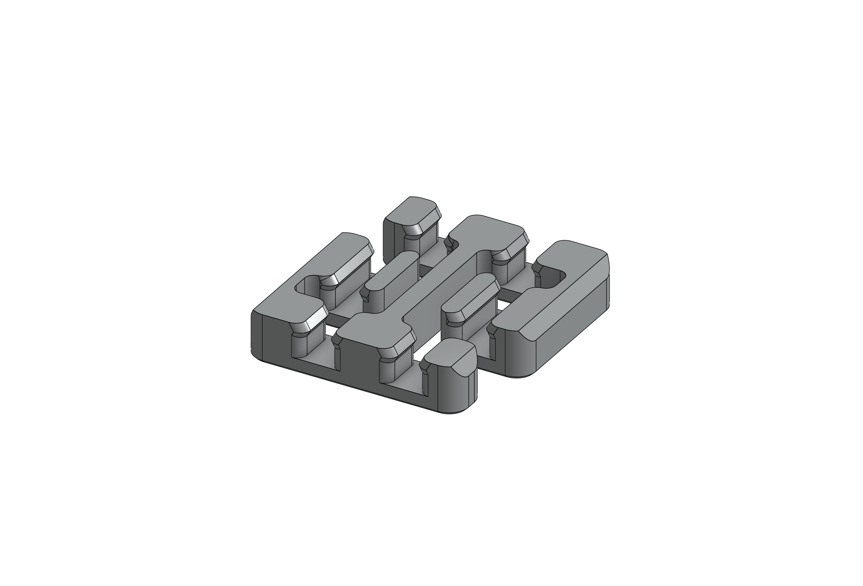 Miniatura 2 do modelo 3D 仅需2g超快打印的耗材夹