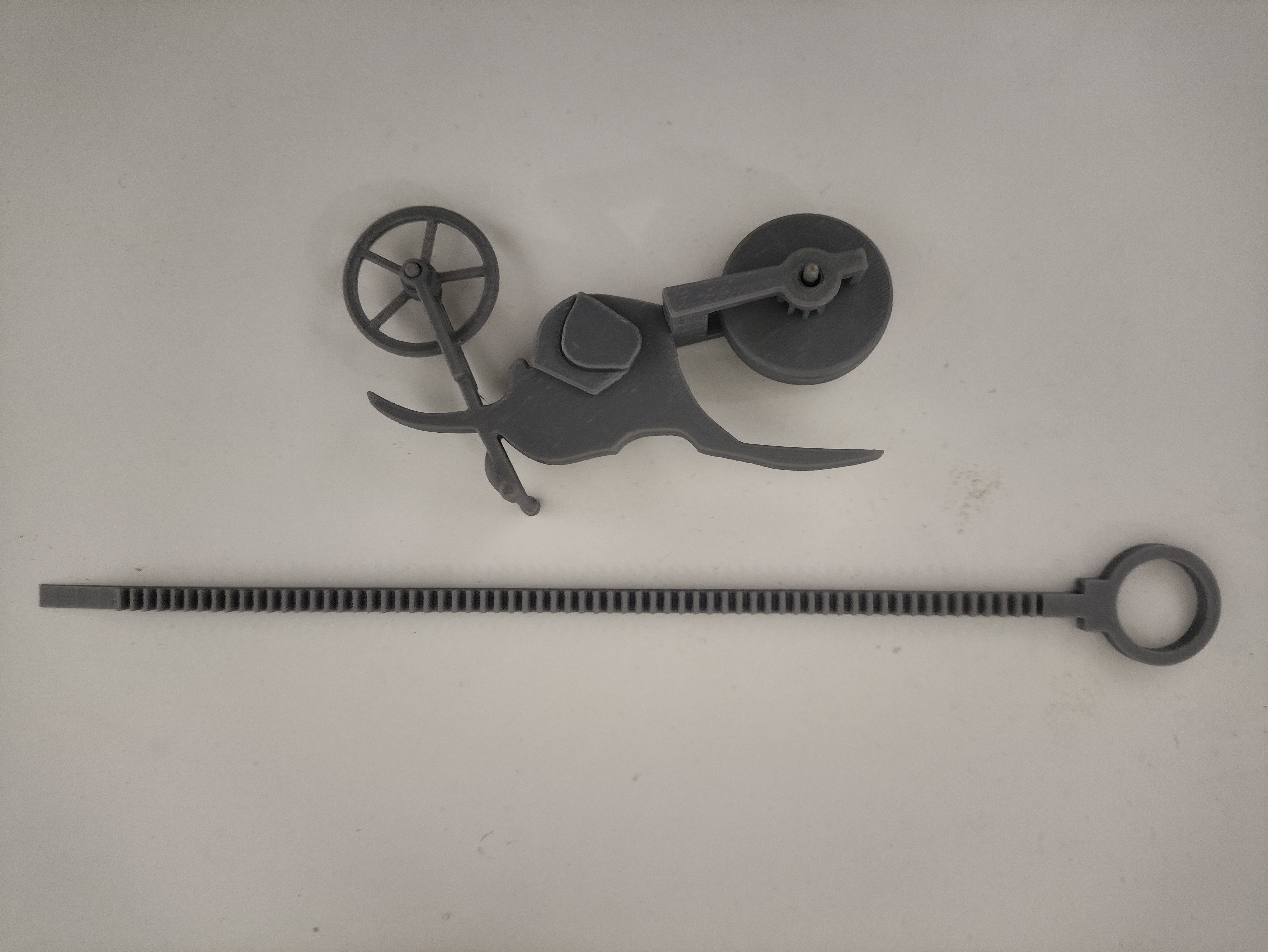 Miniatura 2 do modelo 3D 拉条摩托车