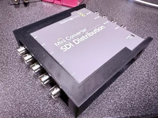 Wall mount for Blackmagic SDI distribution