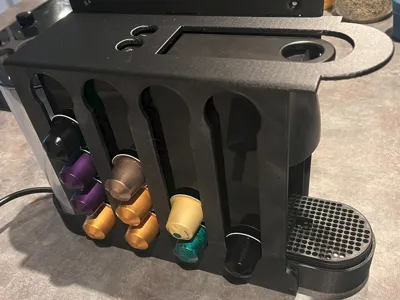Camper van support for Nesspresso XN110 